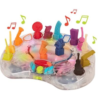 B. toys Sinfonía en Si. Juguete Musical Interactivo 13 Instrumentos Musicales Escenario con Canciones y Luces Orquesta interactiva para niños 3 años + B. toys Sinfonía en Si. Juguete Musical Interactivo 13 Instrumentos Musicales Escenario con Canciones y Luces Orquesta interactiva para niños 3 años +