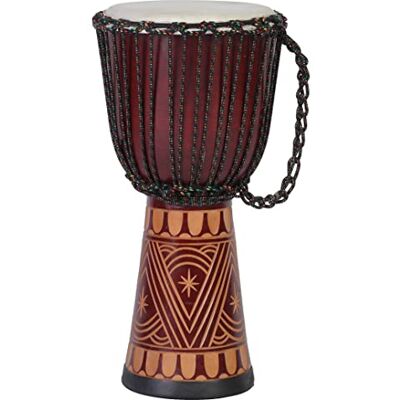 Ciffre Tambor djembe profesional de 70 cm, tambor bongo, tipo darbuka, supersonido, estilo africano Ciffre Tambor djembe profesional de 70 cm, tambor bongo, tipo darbuka, supersonido, estilo africano