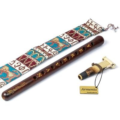 HandCraftoria Edición especial armenia de Duduk – Yerevan 2800th cumpleaños – hecho a mano de Armenia con instrucciones de juego – Oboe flaute Balaban Woodwind Instrumento Apricot Madera – Caja de regalo nacional HandCraftoria Edición especial armenia de Duduk – Yerevan 2800th cumpleaños – hecho a mano de Armenia con instrucciones de juego – Oboe flaute Balaban Woodwind Instrumento Apricot Madera – Caja de regalo nacional
