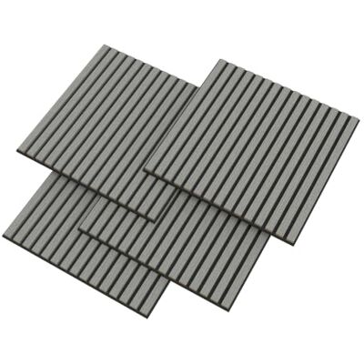 Helloshop26 Juego de 4 paneles acústicos 1,44 m² efecto roble gris claro Helloshop26 Juego de 4 paneles acústicos 1,44 m² efecto roble gris claro