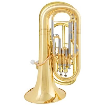 DVCSDE Eufonio Para Principiantes Bombardino Tuba Llave En Si Bemol Instrumento De Latón Tres Teclas Interpretación Profesional(3/4) DVCSDE Eufonio Para Principiantes Bombardino Tuba Llave En Si Bemol Instrumento De Latón Tres Teclas Interpretación Profesional(3/4)