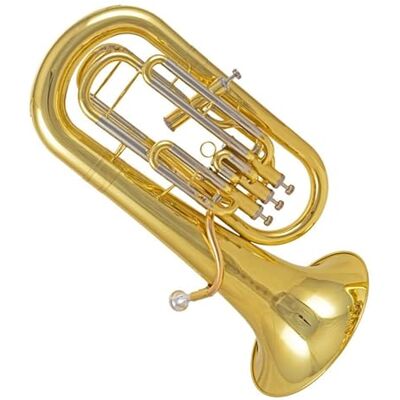 IHNXIOFEI Tuba De Compensación De Teclas Tenor 3 + 1, Instrumento De Latón Occidental Plano, Bombardino Con Estuche Bombardino Para Principiantes IHNXIOFEI Tuba De Compensación De Teclas Tenor 3 + 1, Instrumento De Latón Occidental Plano, Bombardino Con Estuche Bombardino Para Principiantes