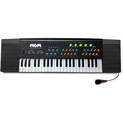 WS Sintetizador 37 Teclas Iniciación 610609 63 cm Negro Ideal para Principiantes Música Instrumento Izzy Piano Músico Amateur Cable USB Incluido Micrófono WS Sintetizador 37 Teclas Iniciación 610609 63 cm Negro Ideal para Principiantes Música Instrumento Izzy Piano Músico Amateur Cable USB Incluido Micrófono