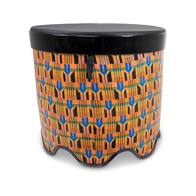 TOCA Freestyle II Tambor de recogida (45,7 x 40,6 cm, tela Kente) TOCA Freestyle II Tambor de recogida (45,7 x 40,6 cm, tela Kente)