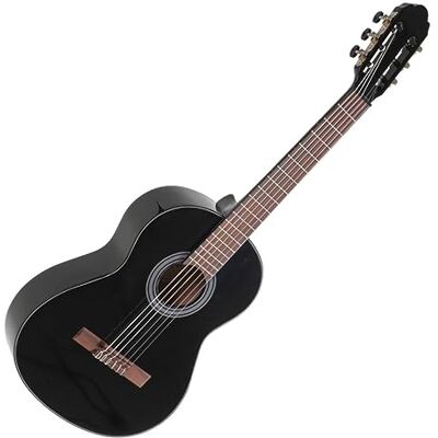 GEWA Guitarra Clásica Student Tamaño 3/4 Negro GEWA Guitarra Clásica Student Tamaño 3/4 Negro
