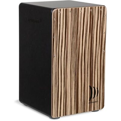 Schlagwerk Cajon 2inOne Barista, chapa de diseño – ¡respuesta sensible de la caja gracias a 2×20 espirales de bordón! – Incluye cojín de asiento – Fabricado en Alemania Schlagwerk Cajon 2inOne Barista, chapa de diseño – ¡respuesta sensible de la caja gracias a 2×20 espirales de bordón! – Incluye cojín de asiento – Fabricado en Alemania