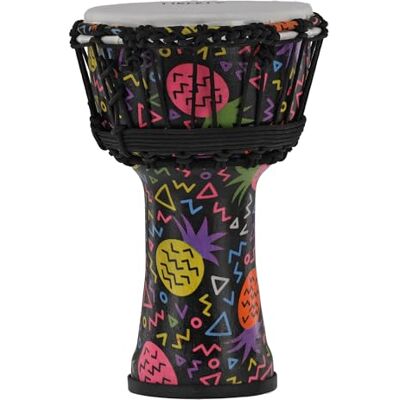 GEWA Liberty Djembé Cuerdas de afinación Diámetro: 7" (17,8 cm) Altura: 12,5" (31,5 cm) Número de cuerdas: 14 Patrón: Pineapple GEWA Liberty Djembé Cuerdas de afinación Diámetro: 7" (17,8 cm) Altura: 12,5" (31,5 cm) Número de cuerdas: 14 Patrón: Pineapple