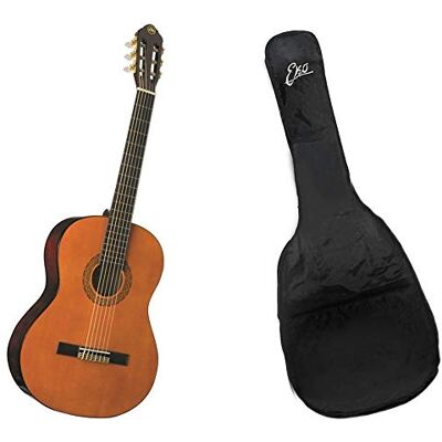 EKO CS-10 Natural Cuerpo de 39 pulgadas Escala 650 mm Guitarra clásica 4/4 con funda Rockbag EKO CS-10 Natural Cuerpo de 39 pulgadas Escala 650 mm Guitarra clásica 4/4 con funda Rockbag