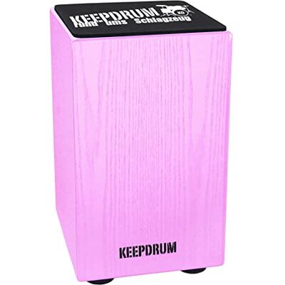 keepdrum DC1M PK Junior Cajón para niños (incluye almohadilla para asiento), color rosa keepdrum DC1M PK Junior Cajón para niños (incluye almohadilla para asiento), color rosa