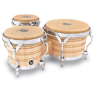 Latin Percussion LP Generation III Bongos, 5 1/2" y 7 1/4" y 9 Latin Percussion LP Generation III Bongos, 5 1/2" y 7 1/4" y 9