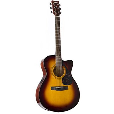 Yamaha Guitarra electroacústica, Marrón (Tobacco Brown Sunburst) Yamaha Guitarra electroacústica, Marrón (Tobacco Brown Sunburst)