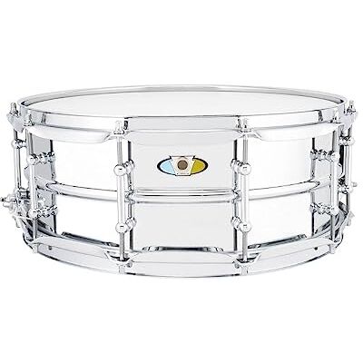 Ludwig Supralite Snare LW5514SL, 14 x 5.5 pulgadas, cromado, tambor de caja Ludwig Supralite Snare LW5514SL, 14 x 5.5 pulgadas, cromado, tambor de caja