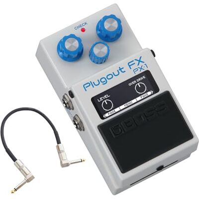 Boss PX-1 Plugout FX Dispositivo multiefectos con cable de conexión keepdrum (30 cm) Boss PX-1 Plugout FX Dispositivo multiefectos con cable de conexión keepdrum (30 cm)