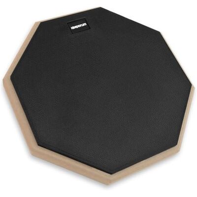 keepdrum DPBK12 Almohadilla de práctica para batería (12 pulgadas), color negro keepdrum DPBK12 Almohadilla de práctica para batería (12 pulgadas), color negro