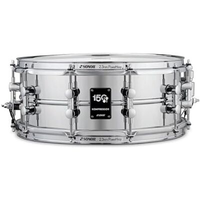 Sonor KS 1465 SDS CC KOMPRESSOR 14 X 6.5 acero cromo 150TH aniversario caja clara Sonor KS 1465 SDS CC KOMPRESSOR 14 X 6.5 acero cromo 150TH aniversario caja clara