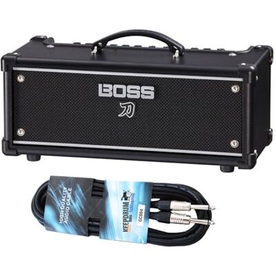 Boss Katana Head Gen 3 Amplificador de guitarra con cable jack keepdrum Boss Katana Head Gen 3 Amplificador de guitarra con cable jack keepdrum