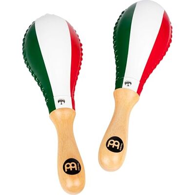 Meinl Percussion Maracas tradicionales de mano con cuero crudo natural, no fabricado en China, para cualquier músico, 2 años de garantía () Meinl Percussion Maracas tradicionales de mano con cuero crudo natural, no fabricado en China, para cualquier músico, 2 años de garantía ()