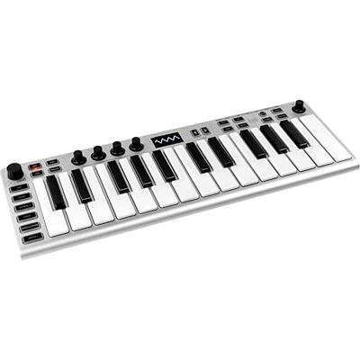 ESI Xsynth Sintetizador portátil con teclado maestro, interfaz MIDI e interfaz de audio ESI Xsynth Sintetizador portátil con teclado maestro, interfaz MIDI e interfaz de audio