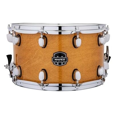 Mapex MPX Tambor de arce/álamo 8 x 14 pulgadas Natural con herrajes cromados Mapex MPX Tambor de arce/álamo 8 x 14 pulgadas Natural con herrajes cromados