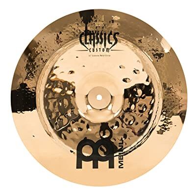 Meinl Percussion Meinl Cymbals Classics Custom Extreme Metal Plato China de 16 pulgadas (40,64cm) Platillos de Batería Bronce B12, Acabado Brillante () Meinl Percussion Meinl Cymbals Classics Custom Extreme Metal Plato China de 16 pulgadas (40,64cm) Platillos de Batería Bronce B12, Acabado Brillante ()
