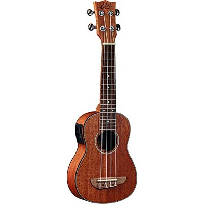 EKO Guitars Duo Series Ukelele soprano acústico y eléctrico – caoba () EKO Guitars Duo Series Ukelele soprano acústico y eléctrico – caoba ()
