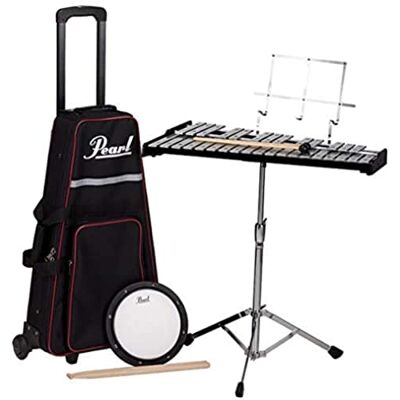 Pearl Kit De Campanas Para Estudiantes Con Maletín Con Ruedas Pearl Kit De Campanas Para Estudiantes Con Maletín Con Ruedas