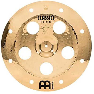 Meinl Percussion Meinl Cymbals Classics Custom Brilliant Plato Trash China de 18 pulgadas (45,72cm) Platillos de Batería Bronce B12, Acabado Brillante () Meinl Percussion Meinl Cymbals Classics Custom Brilliant Plato Trash China de 18 pulgadas (45,72cm) Platillos de Batería Bronce B12, Acabado Brillante ()
