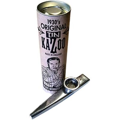 GEWA Kazoo 20 unidades en caja, Metálico acabado rugoso plateado, embalados individualmente GEWA Kazoo 20 unidades en caja, Metálico acabado rugoso plateado, embalados individualmente