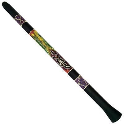 World Rhythm Didgeridoo de PVC, diseño de serpiente World Rhythm Didgeridoo de PVC, diseño de serpiente