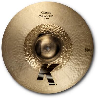 Zildjian K1218 K Custom Platillo 19" K Custom hybrid crash Zildjian K1218 K Custom Platillo 19" K Custom hybrid crash