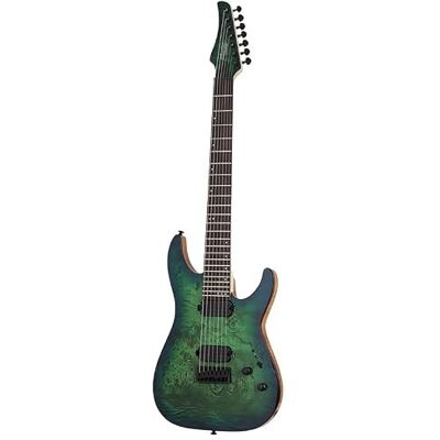 Schecter C-7 PRO Guitarra eléctrica Aqua Burst Schecter C-7 PRO Guitarra eléctrica Aqua Burst