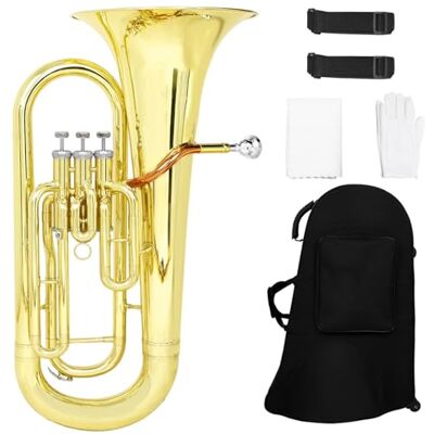 DVCSDE Eufonio Para Principiantes Actuación Profesional A Cargo De Una Orquesta Bombardino En Si Bemol Tuba E Instrumentos Metal Tres Teclas DVCSDE Eufonio Para Principiantes Actuación Profesional A Cargo De Una Orquesta Bombardino En Si Bemol Tuba E Instrumentos Metal Tres Teclas