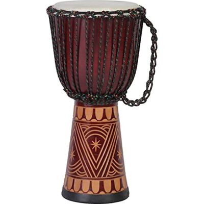 Ciffre Tambor bongo djembe profesional de 60 cm tipo darbuka super sonido estilo africano Ciffre Tambor bongo djembe profesional de 60 cm tipo darbuka super sonido estilo africano