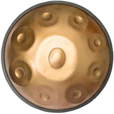 Orange Bikes ORANGES Handpan Drum con Handpan Stand D Minor 440 Hz Premium Handpan Tambor de Acero para Meditación Instrumental Sanación con Sonido 56cm/22in (Color : Oro, Size : 10 Notes) Orange Bikes ORANGES Handpan Drum con Handpan Stand D Minor 440 Hz Premium Handpan Tambor de Acero para Meditación Instrumental Sanación con Sonido 56cm/22in (Color : Oro, Size : 10 Notes)