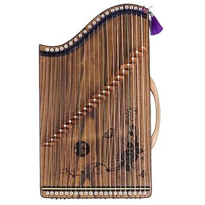 DARBCGH Mini Guzheng for principiantes: cítara de práctica portátil de 21 cuerdas con trastes marcados DARBCGH Mini Guzheng for principiantes: cítara de práctica portátil de 21 cuerdas con trastes marcados