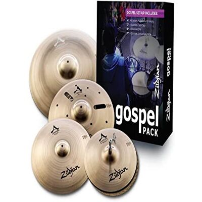 Zildjian A2C4P-I7 A Custom Pack Gospel 14"- 17"- 18"- 21 Zildjian A2C4P-I7 A Custom Pack Gospel 14"- 17"- 18"- 21