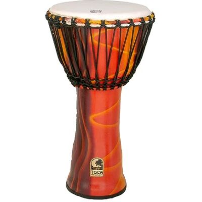 TOCA Djembe 12" Freestyle Rope Tuned Fiesta TOCA Djembe 12" Freestyle Rope Tuned Fiesta