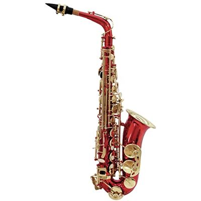 DIMAVERY SP-30 para saxofón Alto Eb rojo DIMAVERY SP-30 para saxofón Alto Eb rojo