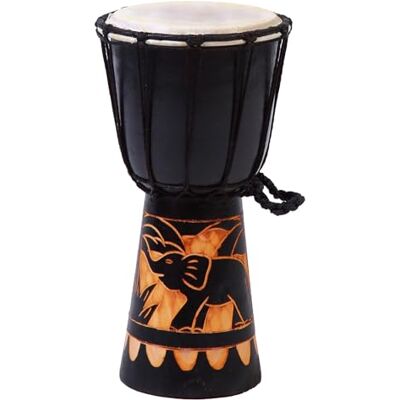 Ciffre Djembe Drum Bongo Drum Hand Drum Bush Drum Percusión Niños Comercio Justo 30cm Ciffre Djembe Drum Bongo Drum Hand Drum Bush Drum Percusión Niños Comercio Justo 30cm