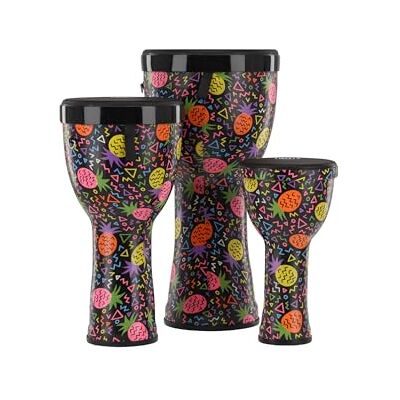GEWA Liberty Djembé Nestable Conjunto compuesto por: 8", 10", 12" Patrón: Pineapple GEWA Liberty Djembé Nestable Conjunto compuesto por: 8", 10", 12" Patrón: Pineapple
