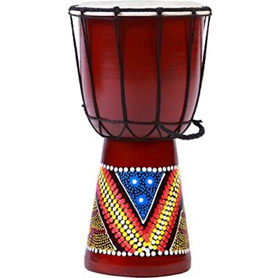 Ciffre 30cm Djembe Bongo Tambor Africa Paint 2 Ciffre 30cm Djembe Bongo Tambor Africa Paint 2