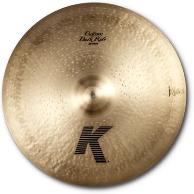 Zildjian K Custom Series 22" Dark Ride Cymbal Zildjian K Custom Series 22" Dark Ride Cymbal