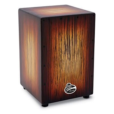 Latin Percussion LP Aspire Accents Cajon, con diseño de Sunburst Streak Latin Percussion LP Aspire Accents Cajon, con diseño de Sunburst Streak