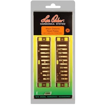 Lee Oskar Juego de lengüetas para armónicas diatónica en Re bemol Mayor Lee Oskar Juego de lengüetas para armónicas diatónica en Re bemol Mayor