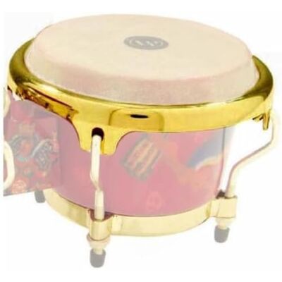 Latin Percussion Mini borde de bongo de 4-1/2 pulgadas, color dorado Latin Percussion Mini borde de bongo de 4-1/2 pulgadas, color dorado