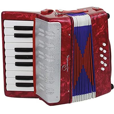 DIMAVERY Accordion 1.5 octaves/8 basses DIMAVERY Accordion 1.5 octaves/8 basses