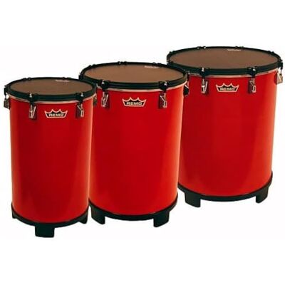 REMO World Percussion Bombo Bahia Gypsy Rojo 16" BH-0016-A1 REMO World Percussion Bombo Bahia Gypsy Rojo 16" BH-0016-A1