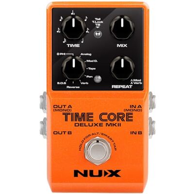 NUX NU-X Pedal Time Core Deluxe mkII Retardo digital de próxima generación NUX NU-X Pedal Time Core Deluxe mkII Retardo digital de próxima generación