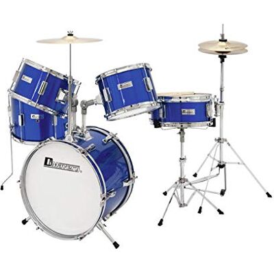 DIMAVERY jds-305 Juego de tambor Drum Set, Azul DIMAVERY jds-305 Juego de tambor Drum Set, Azul