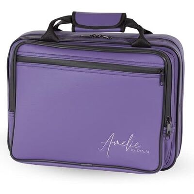 Ortola Estuche Clarinete Sib Amelie Ref. 186Brg Partitura. 098 Morado - Ortola Estuche Clarinete Sib Amelie Ref. 186Brg Partitura. 098 Morado -